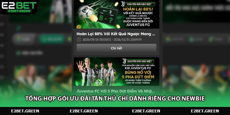 Tổng hợp gói ưu đãi tân thủ chỉ dành riêng cho newbie